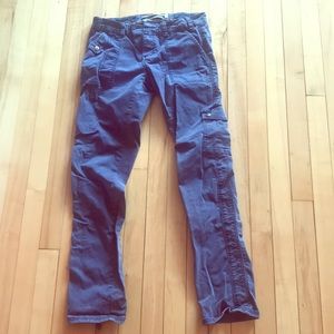 Women’s skinny Anthropologie blue pants